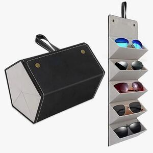 Huspox Sunglass Case Holder- Black
